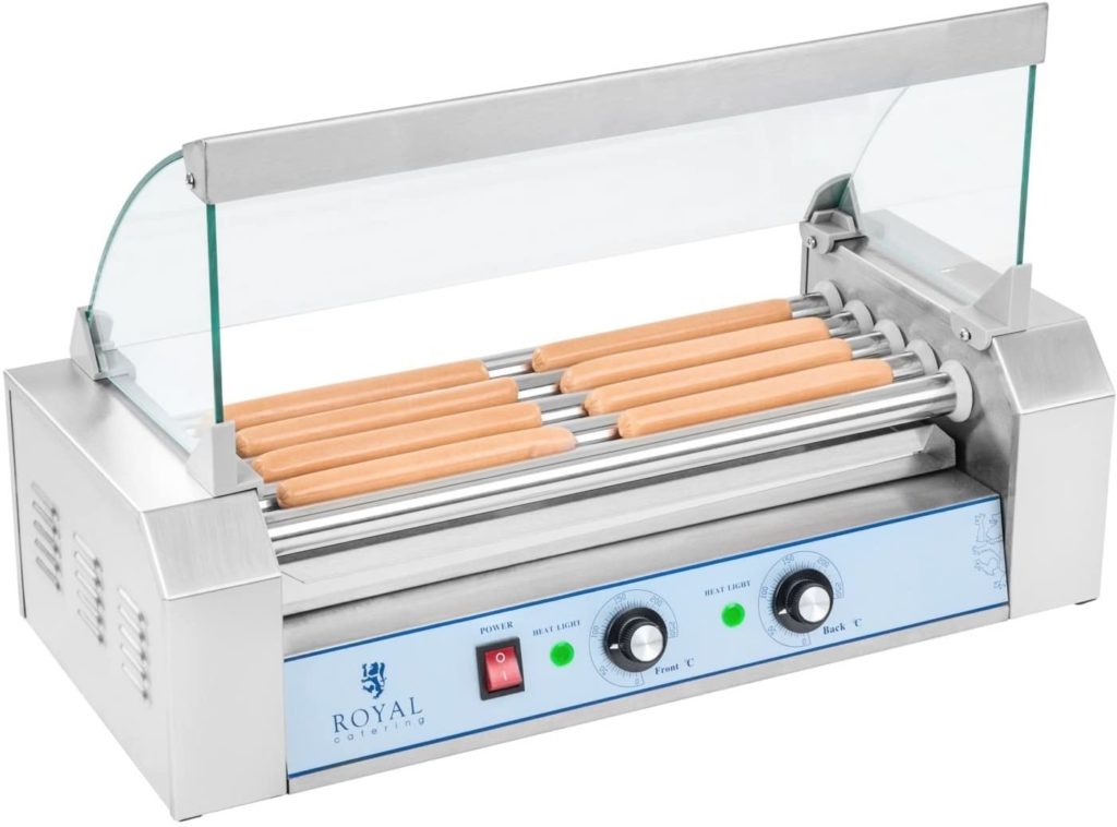 Wurstgrill als Hot Dog Maker